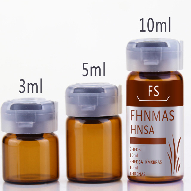 Ampoules for lable machine production line Fiale per linea di produzione di macchine per etichette