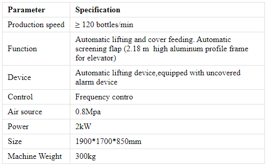 Tappatrice per riempitrice aerosol