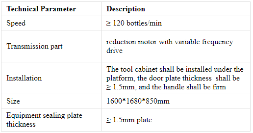 Macchina di gestione completamente automatica per flaconi aerosol