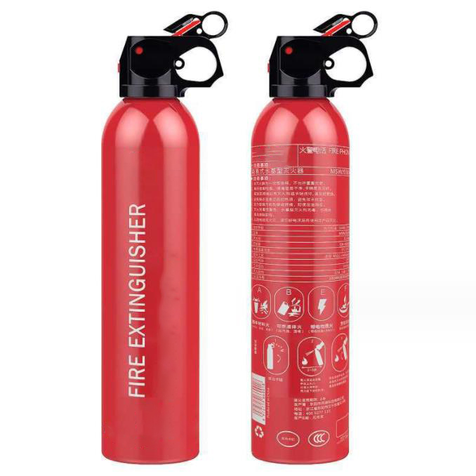 Estintore prodotto da una riempitrice semiautomatica