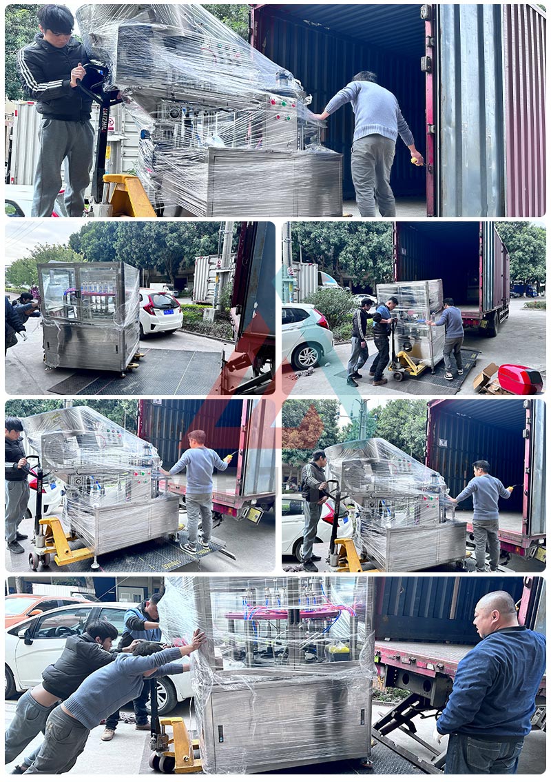 Produttore di macchine per il riempimento di aerosol completamente automatiche