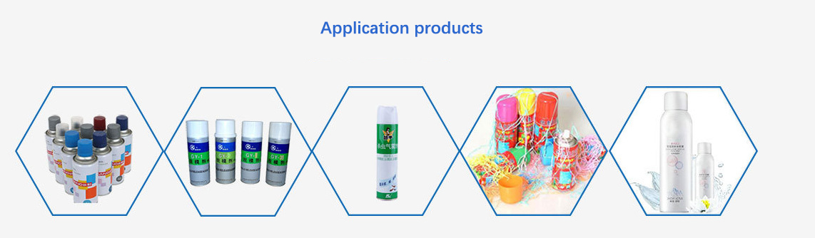 Prodotti applicativi per macchine riempitrici aerosol