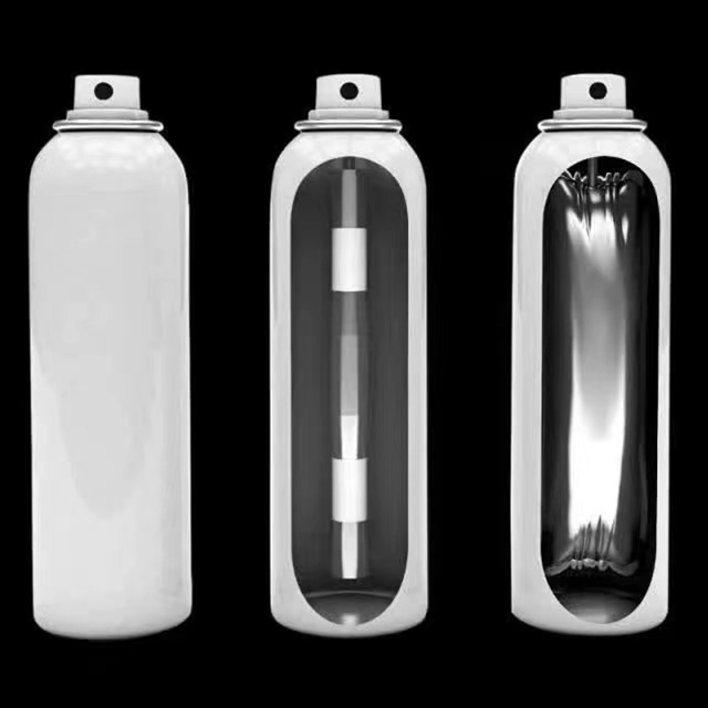 Display dei dettagli del prodotto della riempitrice aerosol con valvola