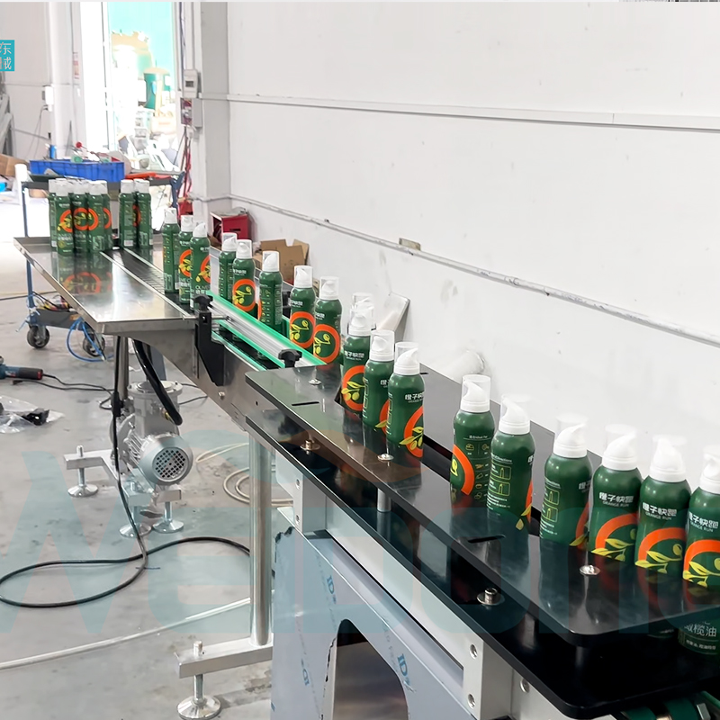 Borsa tecnica per olio d'oliva di vendita calda sulla linea di riempitrici aerosol con valvola. Prezzo di fabbrica