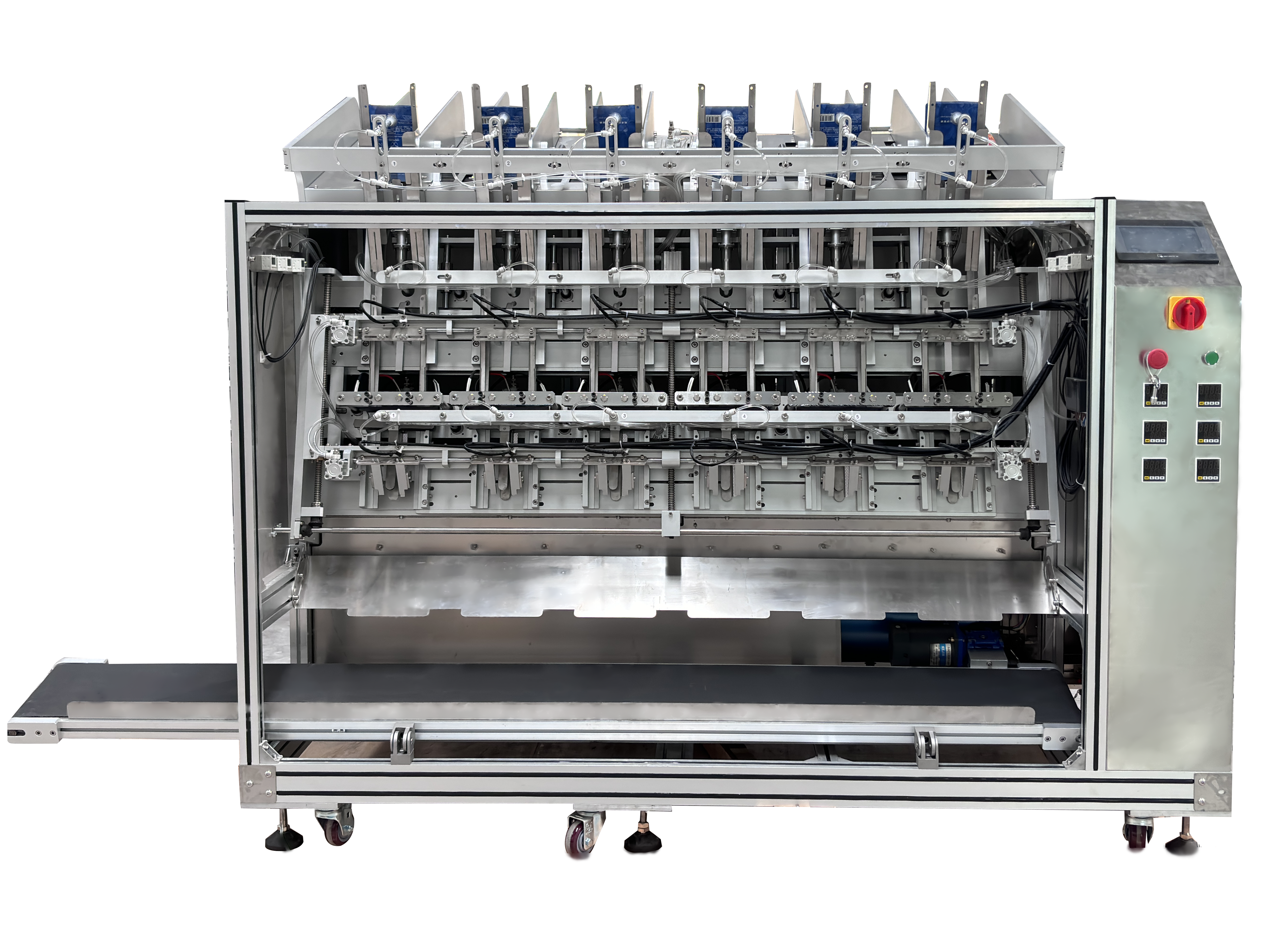 Macchina per il riempimento di maschere facciali1