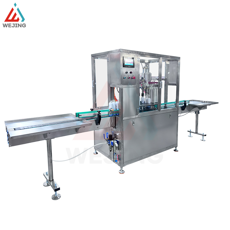 Riempitrice automatica aerosol Bov WJFZ-30S per lattine di alluminio e bottiglie di plastica