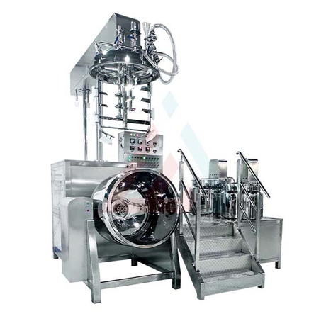 Attrezzatura di miscelazione per miscelatore omogeneizzatore sotto vuoto cosmetico a prezzo di fabbrica