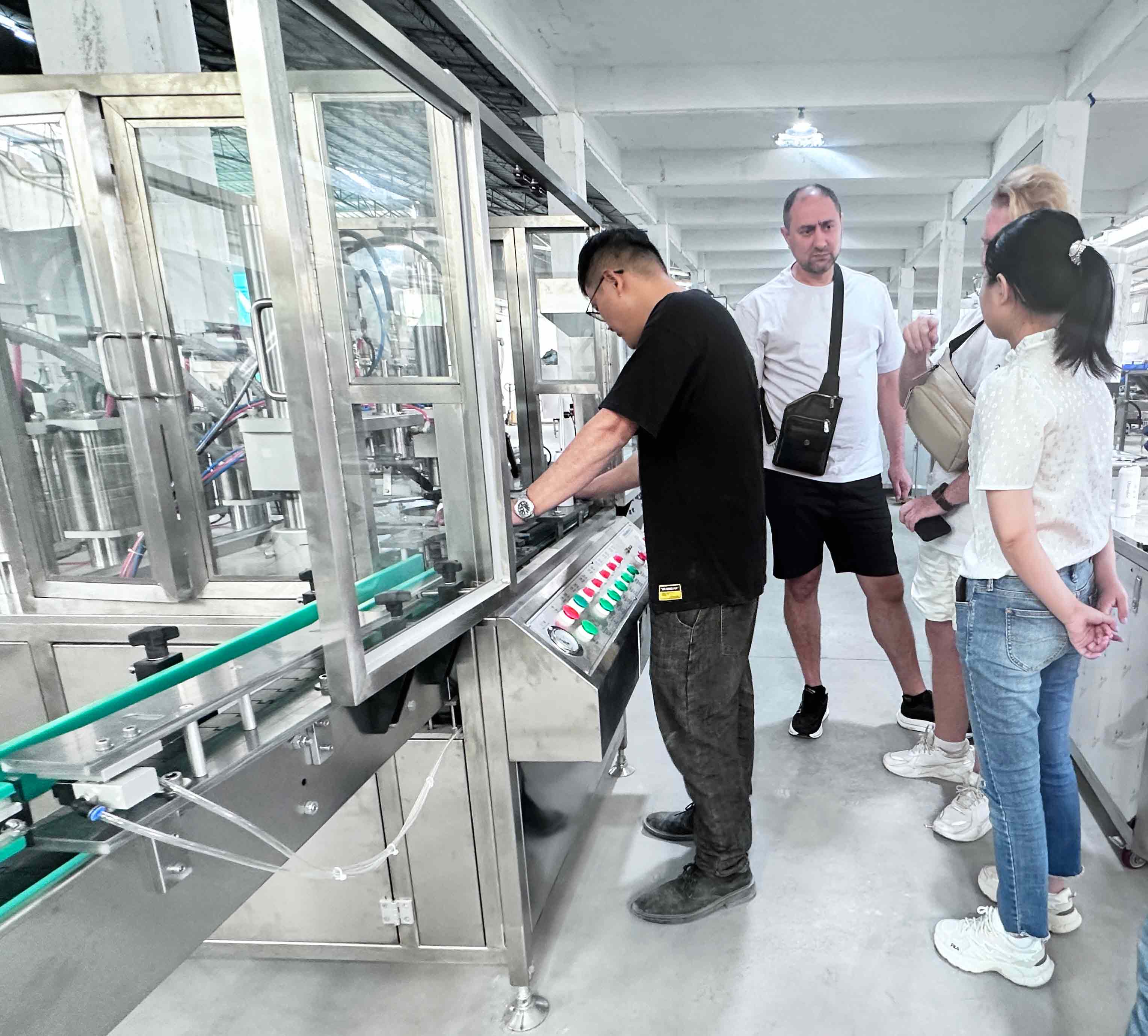 Debug della macchina riempitrice aerosol