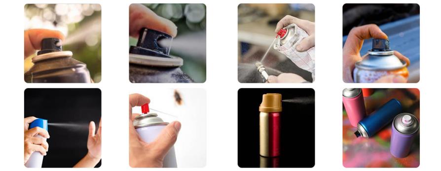 Prodotti vernicianti spray aerosol