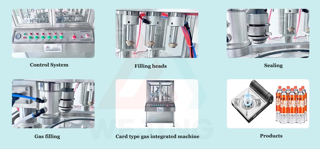 Aerosol di gas in cartuccia