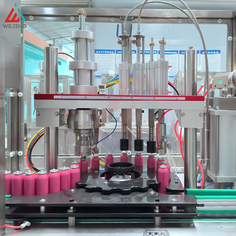 Riempitrice aerosol BOV automatica elettrica WJER-30 con funzione di sollevamento automatico