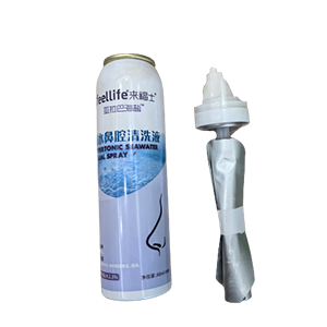 Sacca salina sulla macchina di riempimento dell'aerosol valvola 