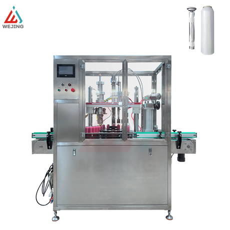 Riempitrice aerosol BOV automatica elettrica WJER-30 con funzione di sollevamento automatico
