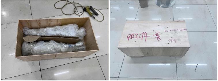 imballaggio e consegna