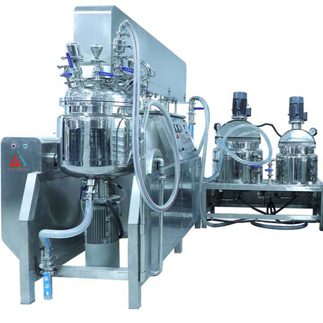 Attrezzatura per omogeneizzatore per miscelatore ad alta azione di taglio per emulsionante cosmetica e sapone liquido da 50 litri