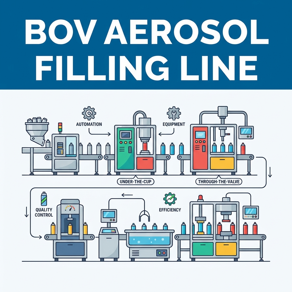 Quale attrezzatura è necessaria per una linea completa di riempimento di aerosol Bag-on-Valve?