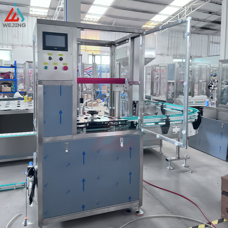 Macchina automatica per test di pressione della bomboletta spray BOV e macchina per la pulizia dello stelo della valvola