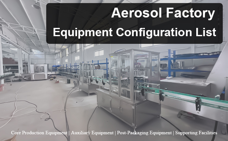Elenco delle configurazioni delle apparecchiature di fabbrica per aerosol