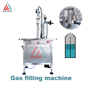 Macchina di rifornimento di gas per bombolette spray manuale semiautomatica di alta qualità